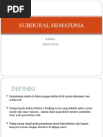 PPT SUBDURAL HEMATOM