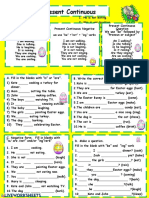 Present Continuous Tense Guide