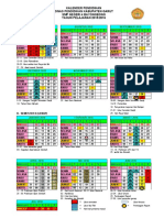 Kalender, Prota, Promes Daring, Viii K-2013, 2020 Baru