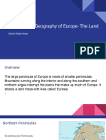 The Physical Geography of Europe - The Land