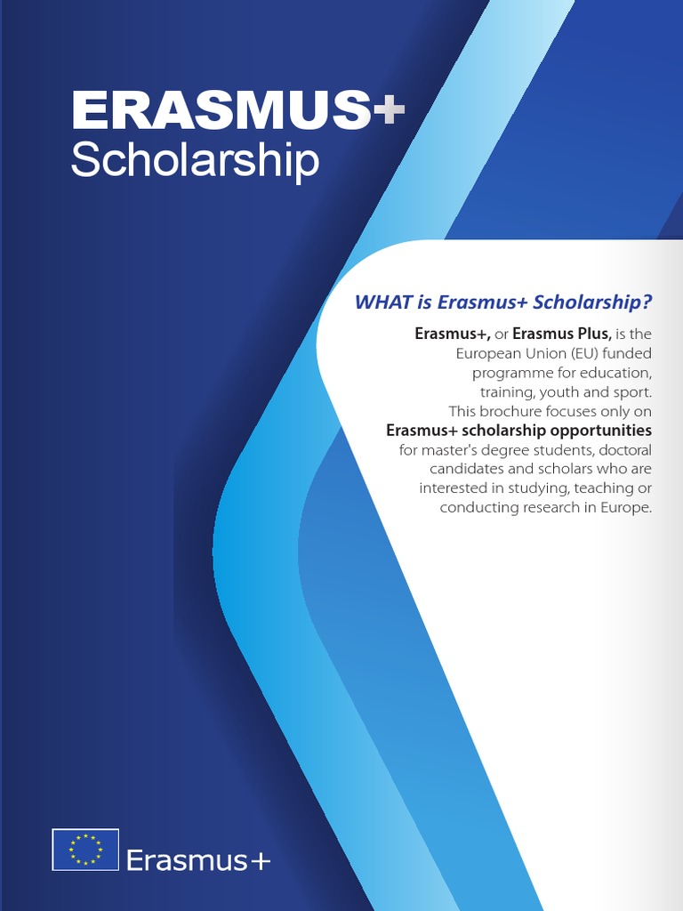Erasmus Brochure En Pdf Academic Degree Doctorate