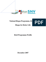 National Biogas Programme, Ethiopia Biogas For Better Life