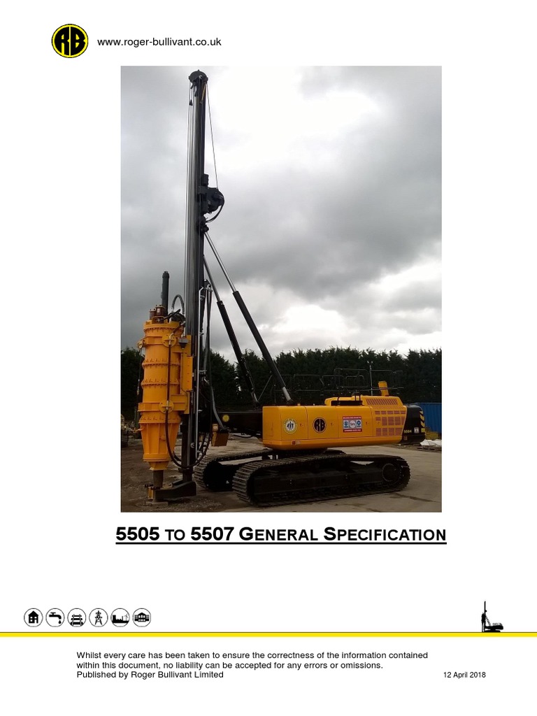 5505-7 Rig Information | PDF | Transport | Vehicle Technology