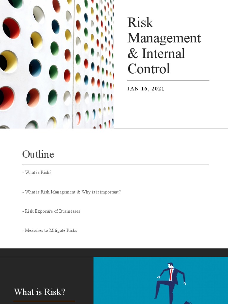 Risk Management & Internal Control | PDF | Enterprise Risk Management ...