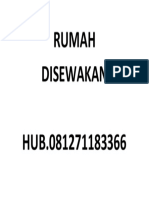 Sewa Rumah