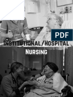 1 Institutional Nursing - Field in Nursing