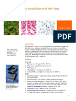 Cell Cloning by Serial Dilution in 96 Well Plates: Protocol