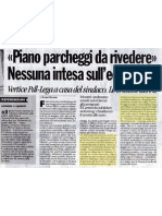 "Piano parcheggi da rivedere" 20110308_Avvenire