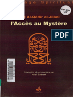 Abd Al-Qâdir al-Jîlânî - L'Accès au Mystère.pdf · version 1