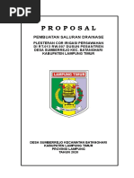 Proposal Irigasi P3A Sumberrejo