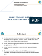 2.3 Konsep Penilaian Autentik Pada Proses Dan Hasil Rev