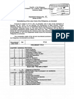 Department Advisory No 1 2015 Labor Code of the Philippines Renumbered