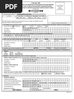 W B G W 2 0 9 2: Form No. 49A Application For Allotment of Permanent Account Number