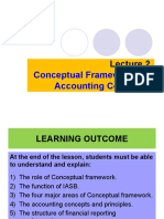 Conceptual Framework and Accounting Concepts