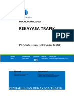 Modul 1 - Pendahuluan Rekayasa Trafik