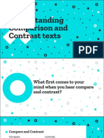 Understanding Compare and Contrast Texts By: Aubrey Caceres and Timothy Gaudiel