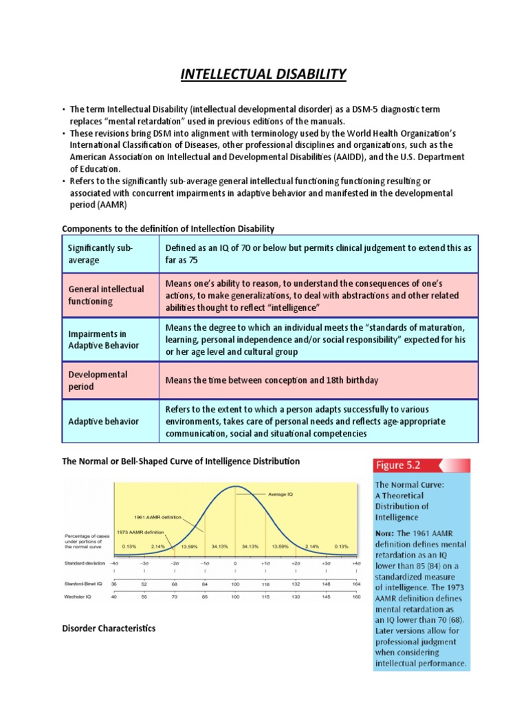 Understanding Intellectual Disability | PDF | Intellectual Disability ...