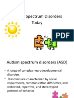 Autism Spectrum Disorders Today