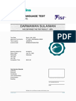 Darmawan Sulaiman: Has Obtained The Test Result