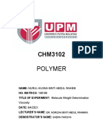 Lab Experiment 2 CHM3102