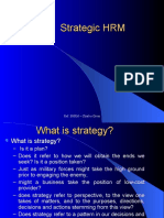 Strategic HRM