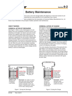 Battery Maintenance: Section