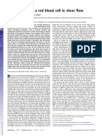 Full Dynamics of A Red Blood Cell in Shear Ow: 20808 - 20813 Pnas December 18, 2012 Vol. 109 No. 51