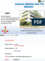 Pertemuan 7. Senyawa Alkohol Dan Tiol Alkohol
