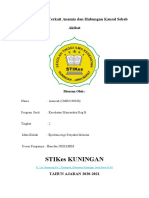 ANNISAH KESMAS B - Analisis Jurnal Terkait Anemia Dan Hubungan Kausal Sebab Akibat