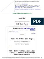 Web Card Page - Video Daily - 9 Millionen Sehen Den - Tatort - , 11 Millionen Prince Philips Beerdigung - MEEDIA