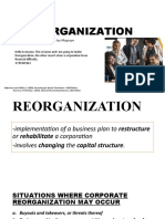 CFD - Reorganization