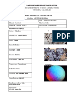 Mineral-Biaxial Andalusite