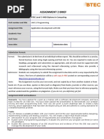 Unit 1 Assignment Brief 2