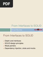 D1 From Interfaces To SOLID