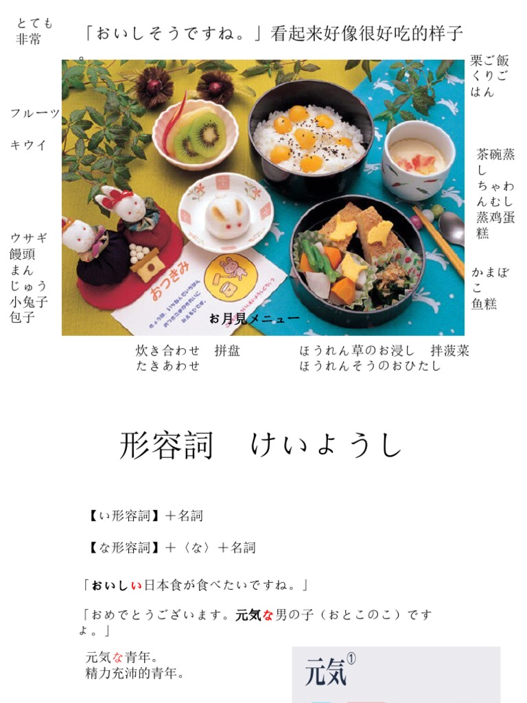 ２０２０年１０月8日形容詞