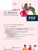 Equality and Fundamental Rights by Slidesgo