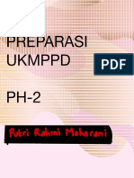 Fase Preparasi Ukmppd PH-2 Dr. Chairunnisa: Putri Maharani