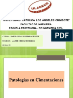 Patologias en Cimentaciones