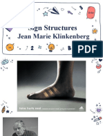 Sign Structures: Jean Marie Klinkenberg