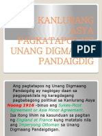 Ang Kanlurang Asya Pagkatapos NG Unang Digmaang Pandaigdig