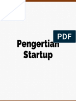 Pengertian Startup