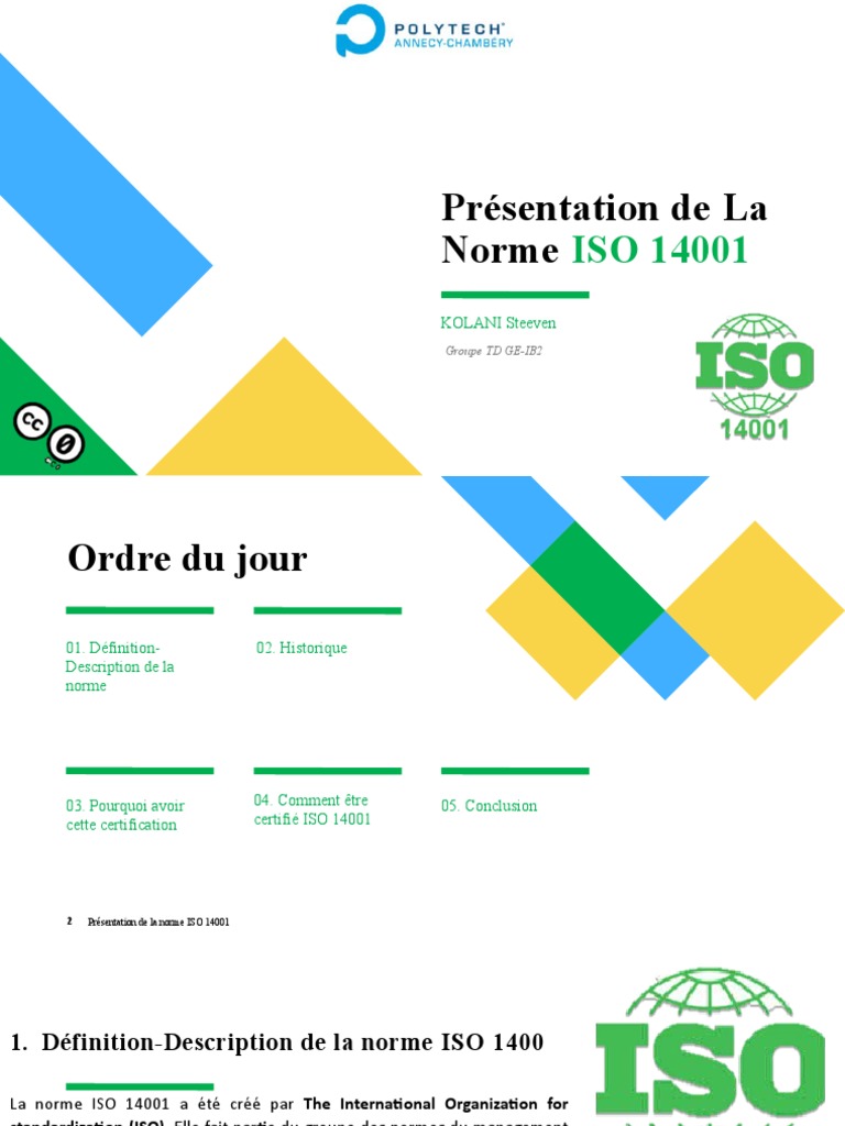 Normes Iso 14001 Pdf : Certificats et labels – SJCXY
