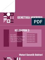 Kelompok 3 - Genetik Mikroba