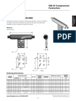 Type 2800-EHV, 5300-EHV: 500 KV Compression Connectors