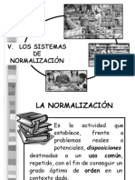 Control de Calidad Cap. v. Los Sistemas de Normalización