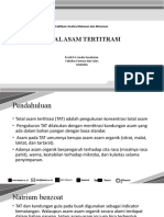 Penentuan Kadar Total Asam Titrasi