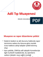 Adli Tıp Muayenesi