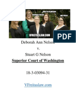 Deborah Ann Nelson v. Stuart G Nelson 18-3-03094-31