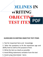 286037485 Guidelines in Writing Objective Test Items