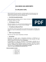 Tipos de mercancía y aviones de carga en los principales aeropuertos